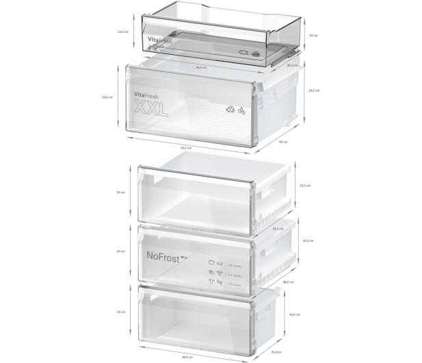 Bosch KGN39OCAF - 1343494 - zdjęcie 10